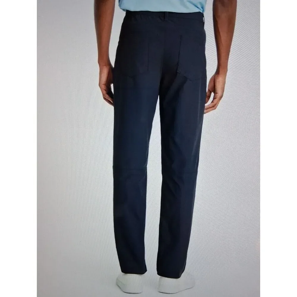 All In Motion 360 Lifestyle Relaxed Fit 5 Pocket Pants. Navy Blue 30x30 New